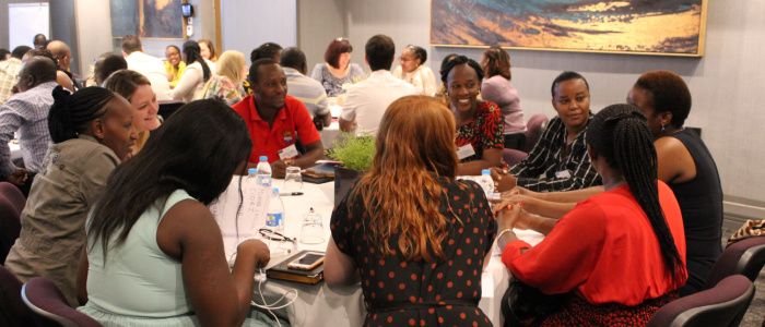 Roundtable discussion at the 2020 Research Managers and Administrators Workshop in Cape Town