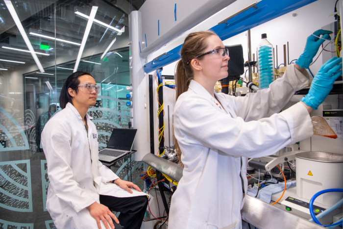 Researchers working in the ARC