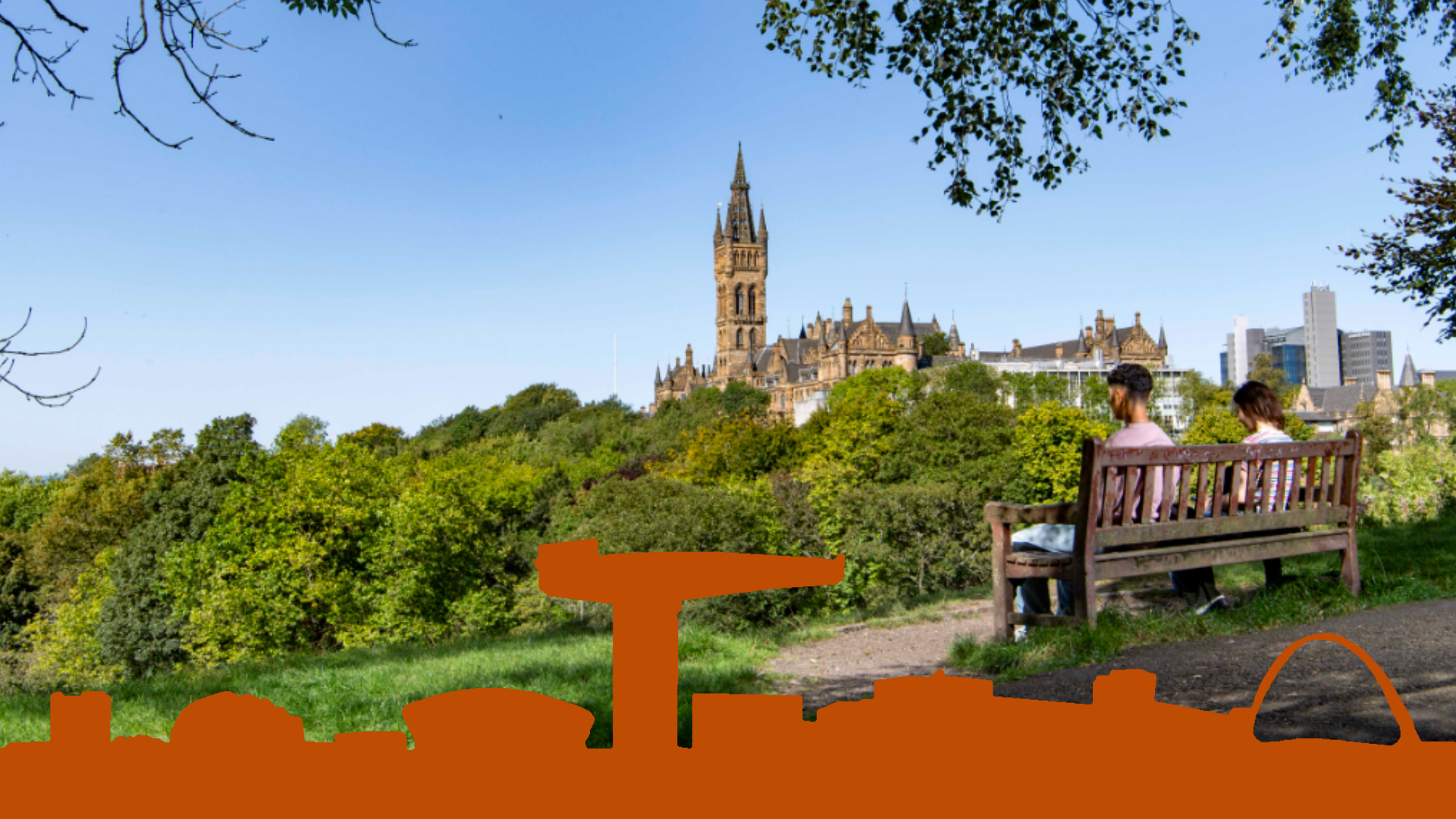 Students in Kelvingrove Park (Credit: Photo Unit)