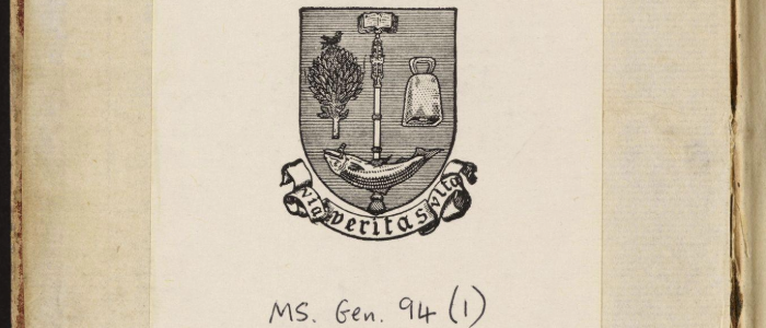 Logo of the University of Glasgow in the centre of a document Source: Amy Laux