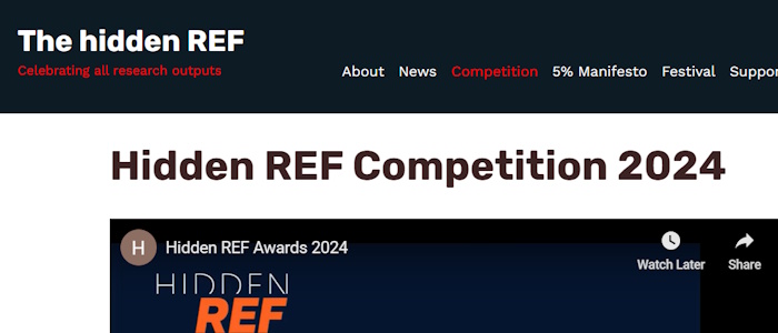 The Hidden REF Competition 700x300