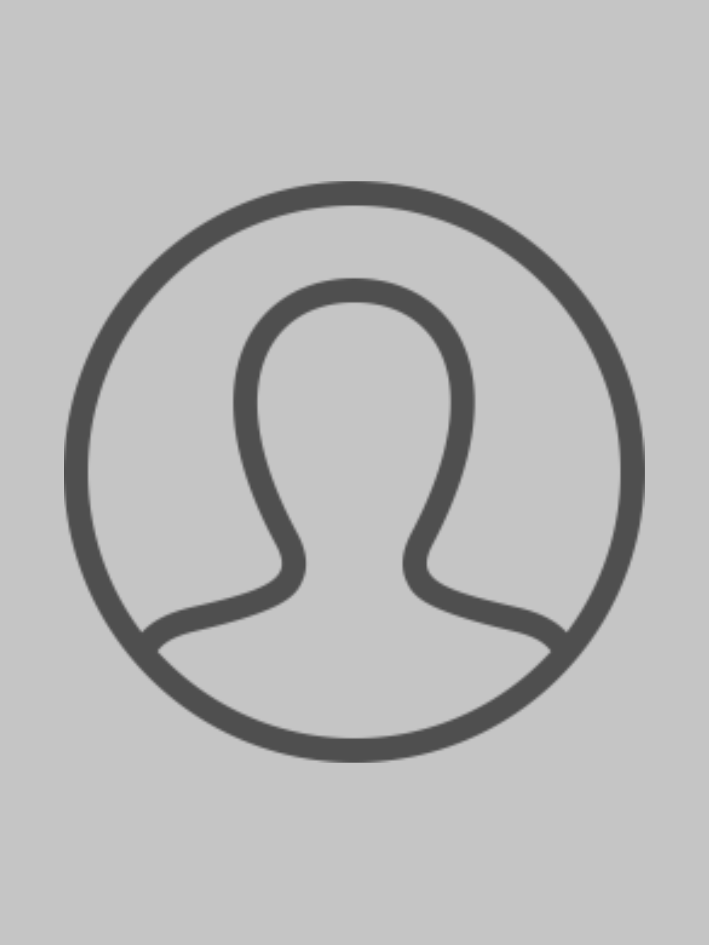 Placeholder graphic for someone with no headshot photo