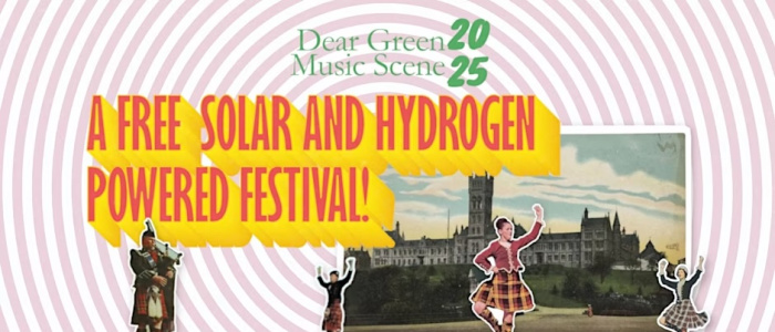 Dear Green Music Scene 2025 - A free solar and hydrogen powered festival