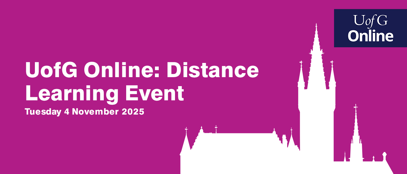 UofG Online: Distance Learning Event
