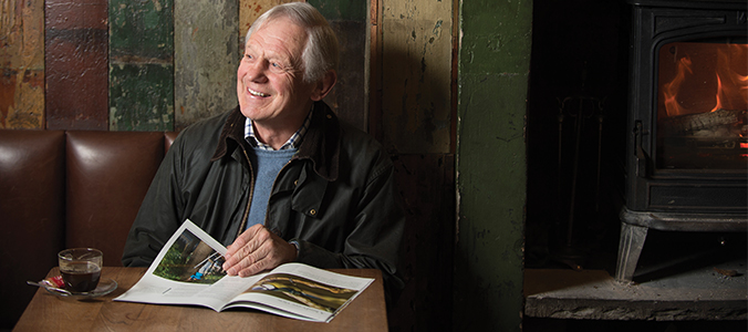 General Council member, Angus, reading Avenue. 