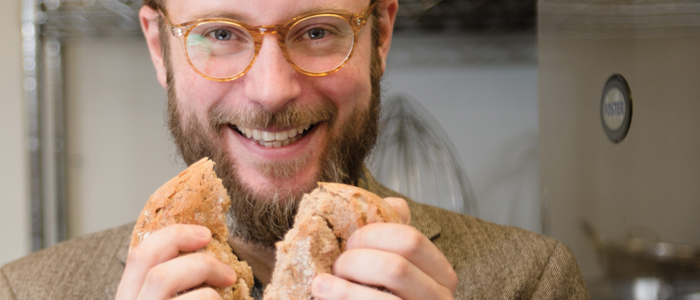 Inspiring graduate Matt Fountain is teaching people in custody how to make bread, increase their employability and break the cycle of reoffending