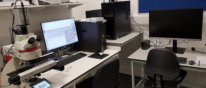Image of workstation and equipment