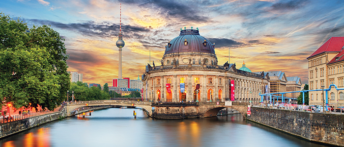 Museum Island in Berlin at sunset (photo: Shutterstock)