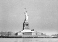 The statue of liberty