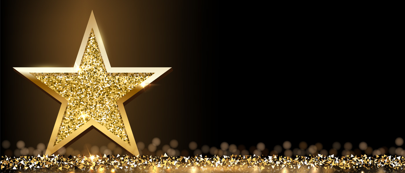 Graphic of a gold star
