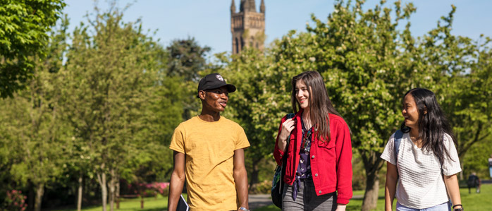 Students outdoors