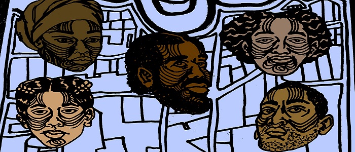 Runaways London project. An artwork called East predominant (c) Olivia Twist