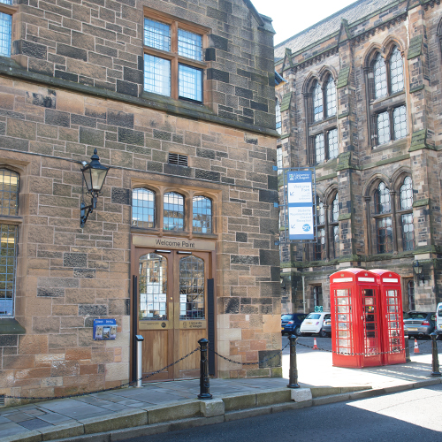 Entrance to the SRC Welcome Point at the McIntyre Building