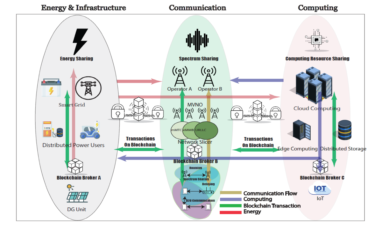 Blockchain wireless networks
