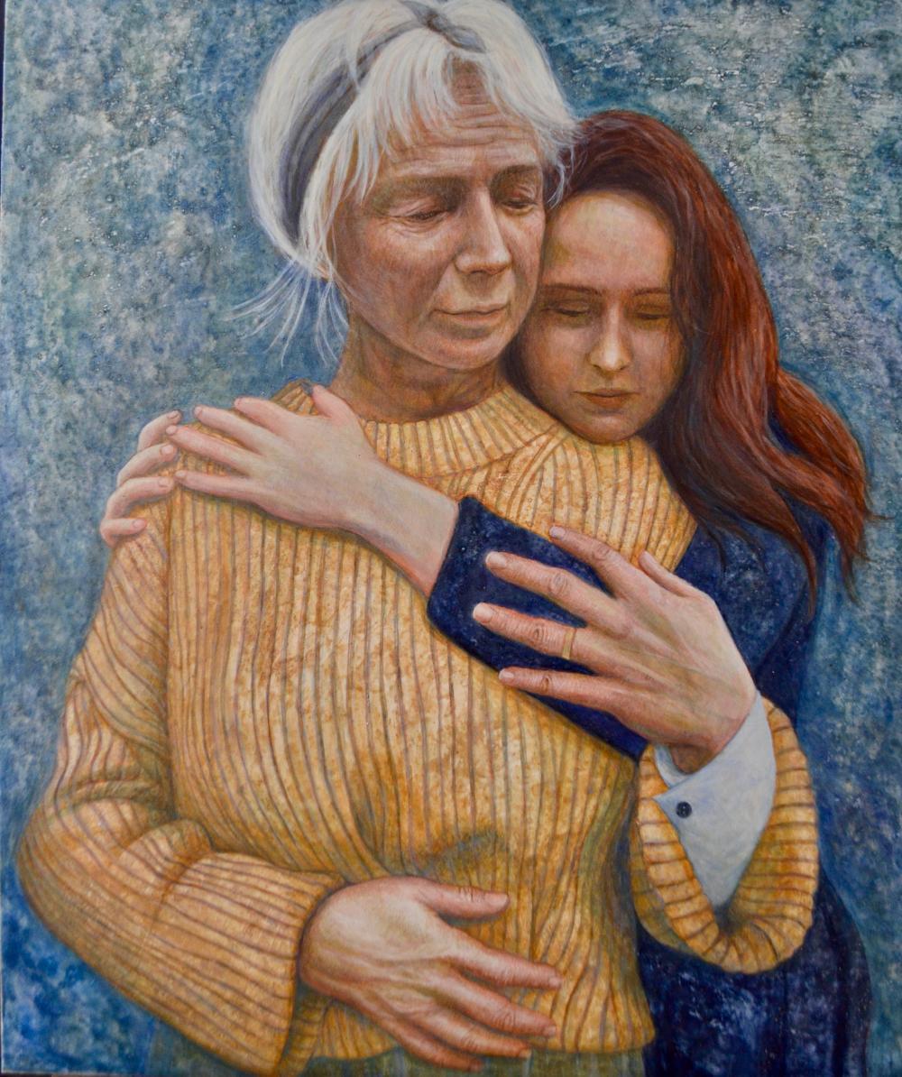 A mother and daughter from Ukraine - by Hannah Rose Thomas Picture of A Mother and Daughter from Ukraine - By HR Thomas
