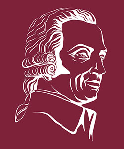 Sketch of Adam Smith in profile