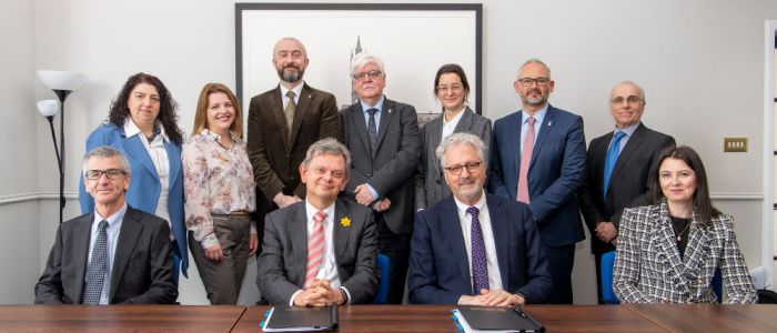Consortium from the University of Sydney meeting with University of Glasgow
