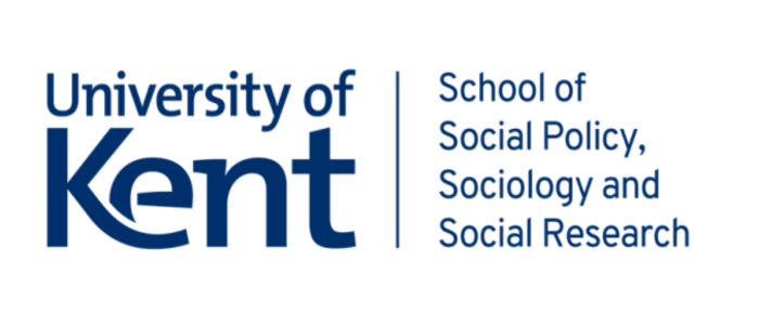 University of Kent Logo with the School of Social Policy, Sociology and Social Researchr: Source: Balihar Sanghera, University of Kent